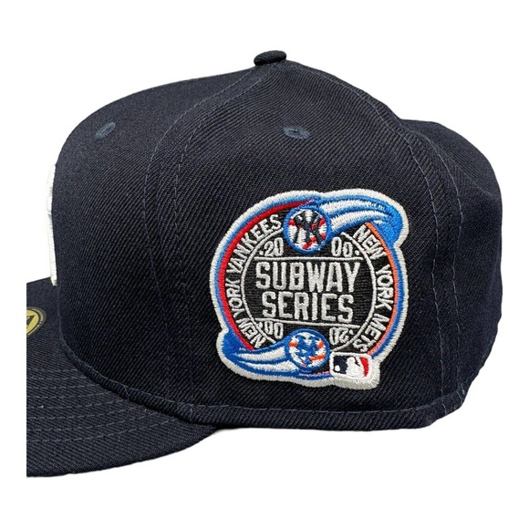 New Era New York Yankees 59FIFTY Subway‎ Series Side Patch Men’s Sz 7-7/8 - Picture 5 of 7